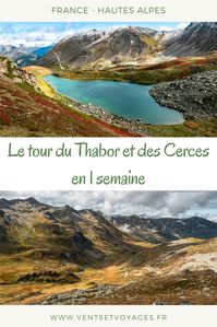 Topo et récit photographique d'un trek automnal dans le Thabor #ventsetvoyages