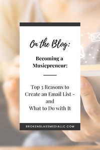 Why should you create an email list if you have social media accounts? How do you create one? Once you have it, what do you do with it?