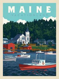 Anderson Design Group – American Travel – Maine: Vacationland