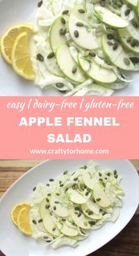 Apple Fennel Salad