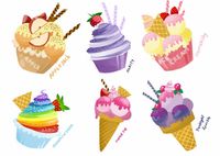 MLP: FiM mane 6 sweets :3 by IIFOG on DeviantArt