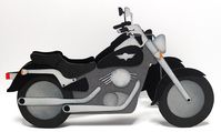 motorcycle card open