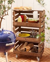 Grillsaison: Beistelltisch zu Grillen selber machen - DIY-Academy