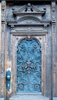 Blue door