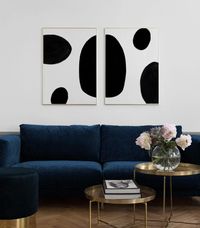 Inspiration pour murs et collages de tableaux | Suspension de tableaux