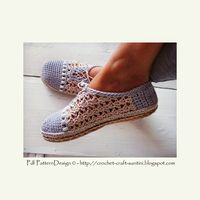 Sophie and Me: CROCHET SLIPPER/SHOES WITH MATCHING SHOPPING BAG! NEW PATTERN! ༺✿ƬⱤღ✿༻