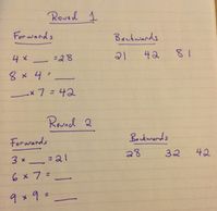 What I’ve Learned About Practicing Multiplication Facts