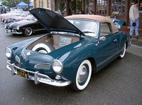 1963 VW Karmann Ghia convertible by Bagel!, via Flickr