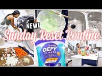 SUNDAY RESET ROUTINE! | COOK, CLEAN & GROCERY RESTOCK | CLEANING MOTIVATION - YouTube