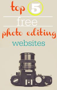 Looking for editing software Here are 5 awesome and free photo editing websites.
