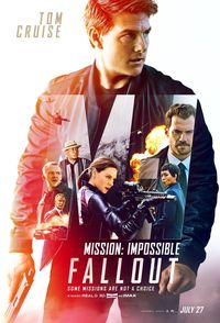 This time, they have no choice but to accept. Check out the official poster for #MissionImpossible Fallout, starring #TomCruise. Trailer in 2 days.