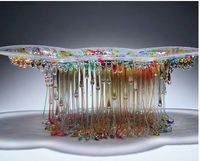 This sculpture is so cool because of the shape and the way it looks so delicate…