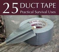 25 uses for duct tape
