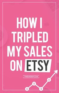 I used to earn very little from Etsy last year (2014) until I decided to take it…