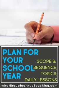 Plan for Next Year: Organizing the Year, the Day's Topics & Lesson Plans is about how teachers can plan ahead for their classrooms this school year. Get organized and be prepared for success as you head Back-to-School with your Lesson Plans ready! #backtoschool #planahead #getorganized #backtoschoolideas #school #teacher #teacherhacks #lessonplans #schoolyear #resource