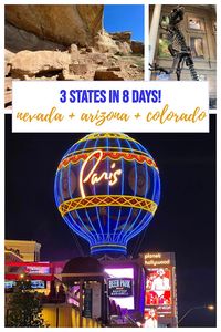 8 Day Southwest States Road Trip with Kids