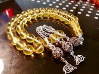 Ukrainia orginal rosary amber 500$ 24 gr 10 mm 10 gr silver.