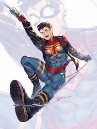 “Happy New Year! First art post for 2022! Got the chance to finally upload my entry for our spiderman collab / artjam. Really thankful to my artist friends who invited me. Thank you! Hope y'all have a great year! 🎉 My version of Spider-Boy 🕷️ #IntoTheSpiderJam”