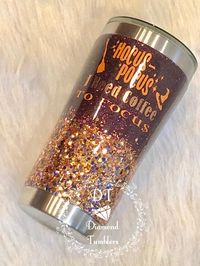 Fall/halloween/hocus pocus/tumbler/plum ombre | Etsy