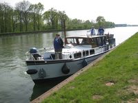Mit der Charteryacht "Hannibal" auf dem Rhein-Herne-Kanal