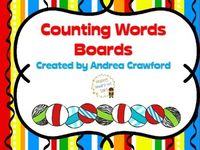 FREE- Counting Words is a phonological awareness activity that allows children to discern the words in sentences. These colorful boards will give students a place to move their tiles or counters for each word in the sentences. This could also be used for counting syllables.
