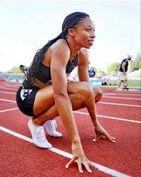 Allyson Felix, USA Track and Field Olympics legend