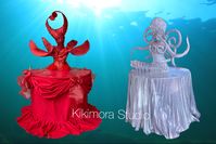 Ocean theme Living table Octopus snd Lobster. #eventplanning #oceanart #octopus #crab #lobster