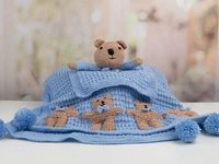 Knitting Pattern – Teddy Newborn Baby Set – Knitting