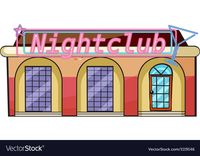 A nightclub Royalty Free Vector Image - VectorStock