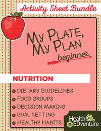 This activity bundle focuses on nutrition and healthy eating. Included in the bundle are five activities and guides. Topics included in the bundle are: food groups, making healthy choices, and eating a variety of foods at each meal. Find over 330 learning activities at the Health EDventurestore.