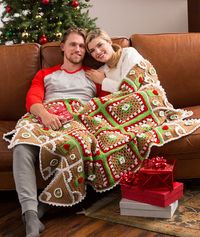 Gingerbread House Throw