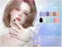 The Sims Resource - nails 3