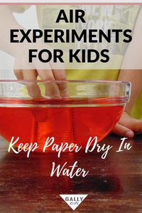 Can you keep paper dry in water? A fun experiment (albeit it could get messy too with all that H20!) #momlife