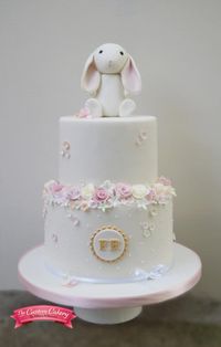 Florence Christening Cake - Cake by The Custom Cakery
