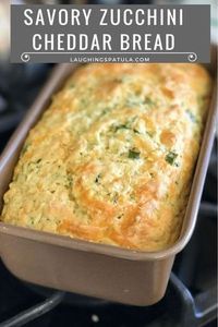 Baking Bread Recipe | Savory Zucchini Cheddar Quick Bread - TheFreshRecipes.com