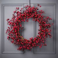 Go for the traditional brights this #festive season with this gorgeous Cranberry #Christmas #Wreath