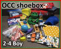 Simply Shoe Boxes: OCC shoebox for 2-4 year old boy