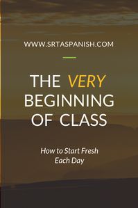 Classroom routines and procedures are essential for a successful classroom. They help your classroom run efficiently so you can maximize student learning. Check out these routines to start your Spanish class every day! Perfect for middle school and high school Spanish students! Perfect for new and veteran teachers alike. #spanishclass #classroomroutines