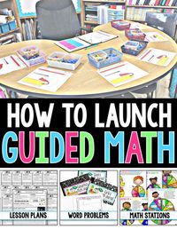 Are you having trouble figuring out how to Launch Guided Math in your classroom? If so, look NO FURTHER! This 87-page FREE RESOURCE will give you Step-by-Step instructions on How to Implement Guided Math in your 2nd Grade Classroom! Check it out!