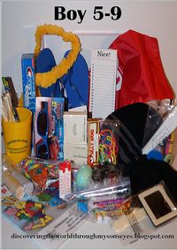 Shoe box ideas for boys 5-9 OCC Shoe boxes 2012