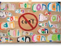Grades K-1: First-Day Projects We are "can-do"ers! Great first week project for after school. Pair with a growth mindset story?