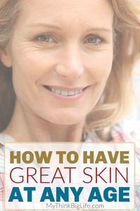 Getting older doesn’t mean you can’t have beautiful skin. I’ll show you how to have great skin at any age!