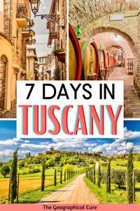 So you’re planning a trip to Tuscany? This is the ultimate one week in Tuscany itinerary. This 7 day Tuscany itinerary starts and ends in Florence. Along the way, you’ll see some of the most beautiful towns in Italy. You'll discover all the top attractions and best things to do and see in Tuscany -- museums, medieval villages, soaring cathedrals, and Renaissance art. Read on for the best places to visit in Tuscany in 7 days. Tuscany Itineraries | Tuscany Travel | Tuscany Destinations