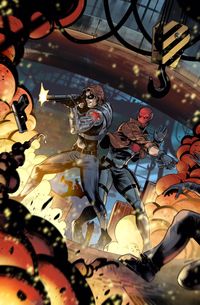 Vasco GEORGIEV on Twitter: "Okay okay, here they are, Red Hood and the Winter Soldier! Red Hood is detonating explosives and waving to the bad guys btw, in case it wasn’t clear 😁 #DCMarvelCrossoverArt #MarvelDCCrossoverArt… https://t.co/x91MyJp5CT"