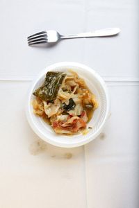 Cabbage and Collards - This sounds delicious and is a nice variation on the version of collards we've been making this winter.