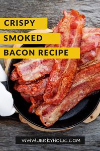 Bacon tastes great, everyone already knows that. But instead of cooking it in a frying pan or oven, use a wood smoker for the BEST results! I remember thinking that smoking already smoked bacon wouldn't make much of a difference, but I was COMPLETELY wrong, it's Amazing!