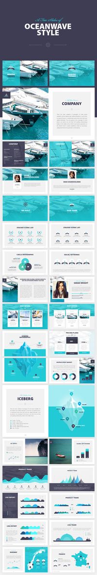 Salor - PowerPoint Presentation Template on Behance