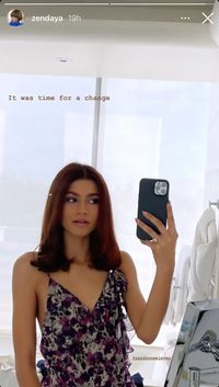 Zendaya Returned to Auburn Hair With a Drastic Lob Cut — See Photos | Allure