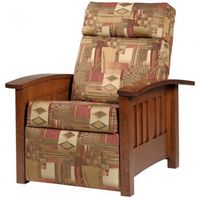 The Willowbrook solid #wood Mission Style Recliner! #recliner #cabinfield