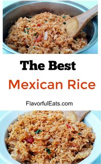 Once you know how to make The Best Mexican Rice, you will never resort to that stuff from a box again! Making Mexican rice from scratch is not only delicious, it’s super easy too! It’s all made in one pot and ready in about 30 minutes.